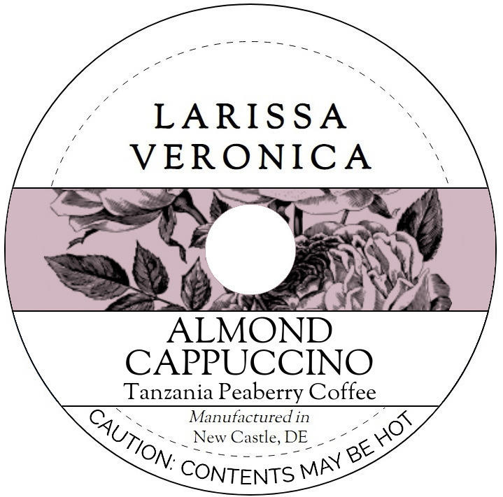 Almond Cappuccino Tanzania Peaberry Coffee <BR>(Single Serve K-Cup Pods)