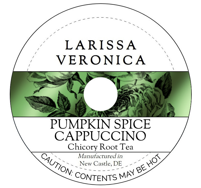 Pumpkin Spice Cappuccino Chicory Root Tea <BR>(Single Serve K-Cup Pods)