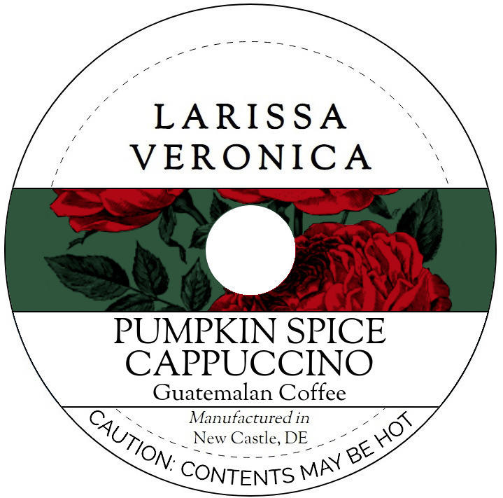 Pumpkin Spice Cappuccino Guatemalan Coffee <BR>(Single Serve K-Cup Pods)