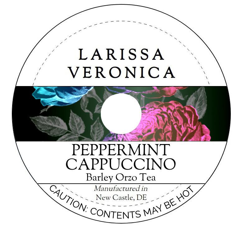 Peppermint Cappuccino Barley Orzo Tea <BR>(Single Serve K-Cup Pods)