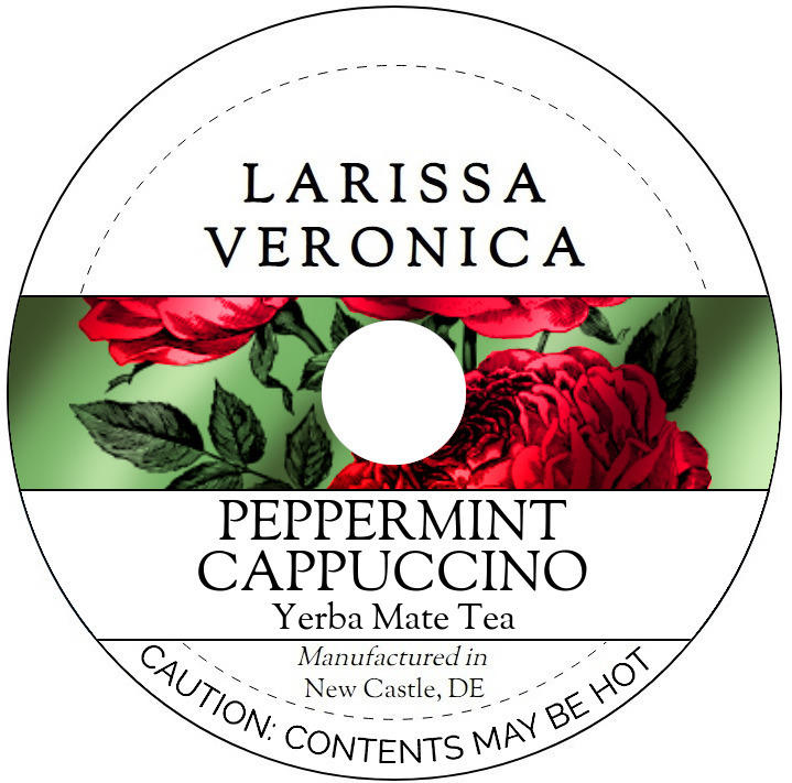 Peppermint Cappuccino Yerba Mate Tea <BR>(Single Serve K-Cup Pods)