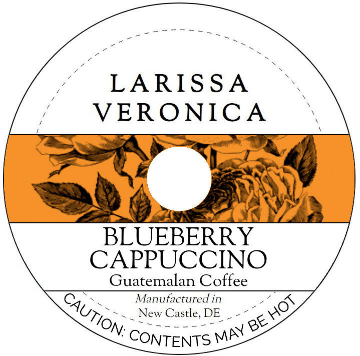 Blueberry Cappuccino Guatemalan Coffee <BR>(Single Serve K-Cup Pods)