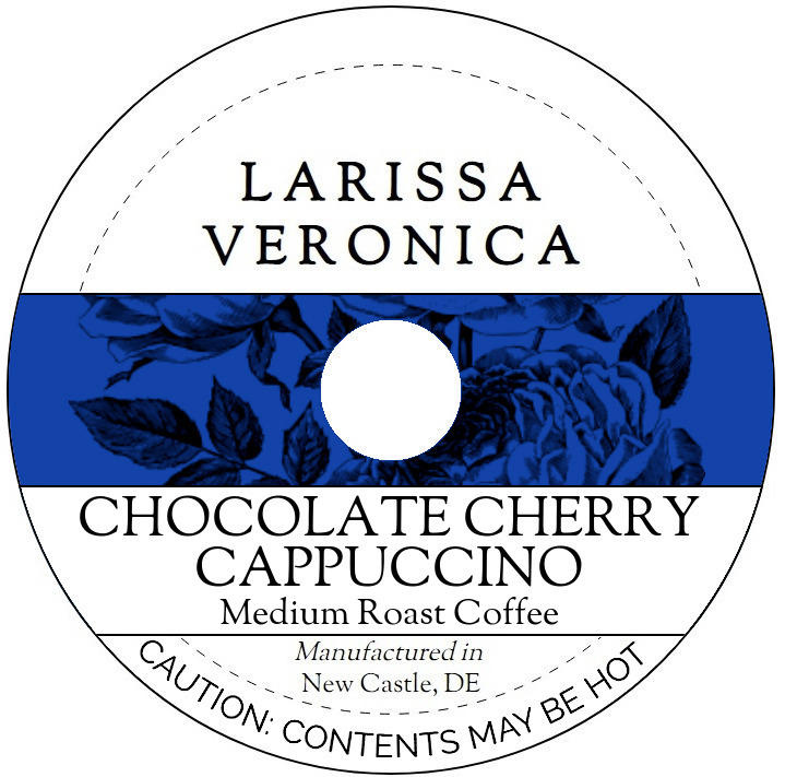Chocolate Cherry Cappuccino Medium Roast Coffee <BR>(Single Serve K-Cup Pods)