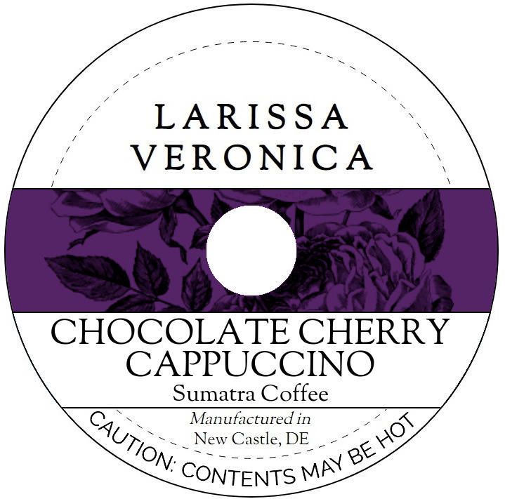 Chocolate Cherry Cappuccino Sumatra Coffee <BR>(Single Serve K-Cup Pods)