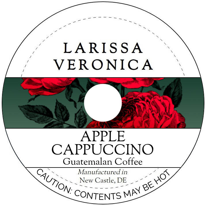 Apple Cappuccino Guatemalan Coffee <BR>(Single Serve K-Cup Pods)