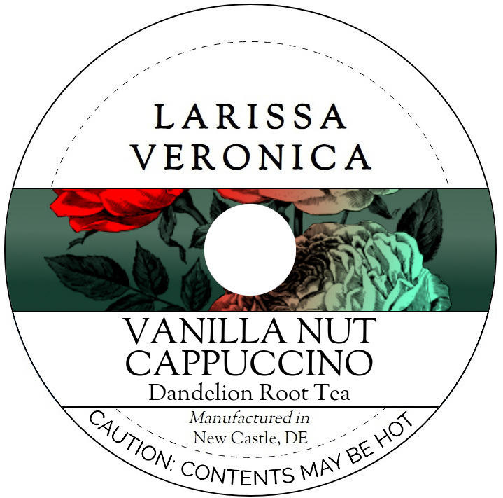 Vanilla Nut Cappuccino Dandelion Root Tea <BR>(Single Serve K-Cup Pods)