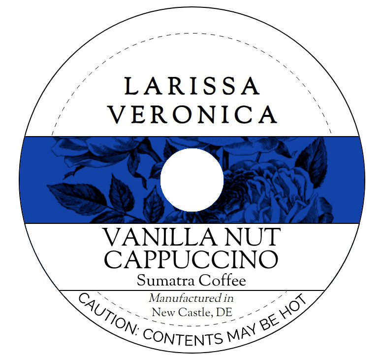 Vanilla Nut Cappuccino Sumatra Coffee <BR>(Single Serve K-Cup Pods)