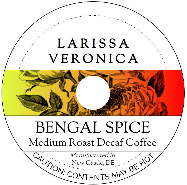 Bengal Spice Medium Roast Decaf Coffee <BR>(Single Serve K-Cup Pods)