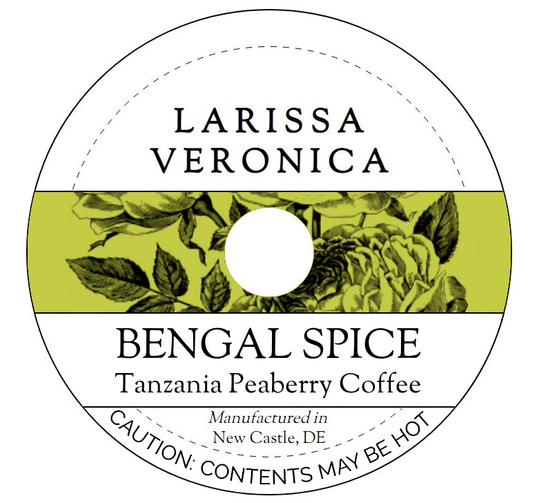 Bengal Spice Tanzania Peaberry Coffee <BR>(Single Serve K-Cup Pods)