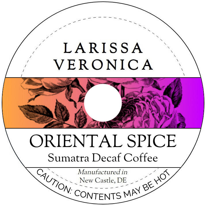 Oriental Spice Sumatra Decaf Coffee <BR>(Single Serve K-Cup Pods)