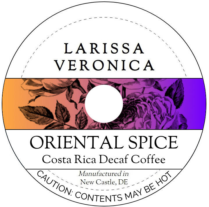 Oriental Spice Costa Rica Decaf Coffee <BR>(Single Serve K-Cup Pods)