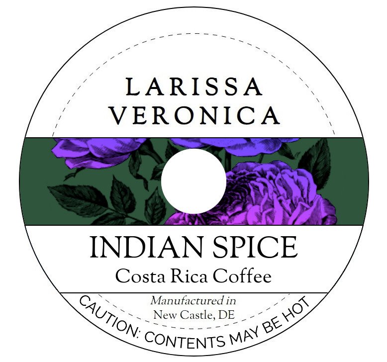 Indian Spice Costa Rica Coffee <BR>(Single Serve K-Cup Pods)