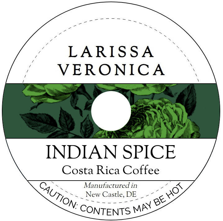 Indian Spice Costa Rica Coffee <BR>(Single Serve K-Cup Pods)