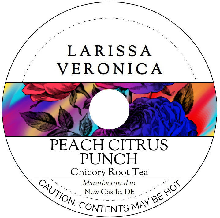 Peach Citrus Punch Chicory Root Tea <BR>(Single Serve K-Cup Pods)