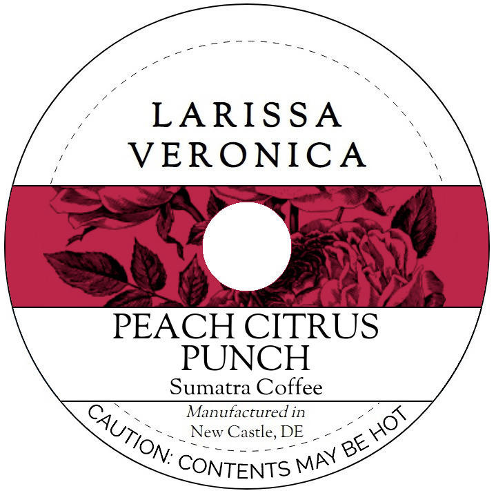 Peach Citrus Punch Sumatra Coffee <BR>(Single Serve K-Cup Pods)