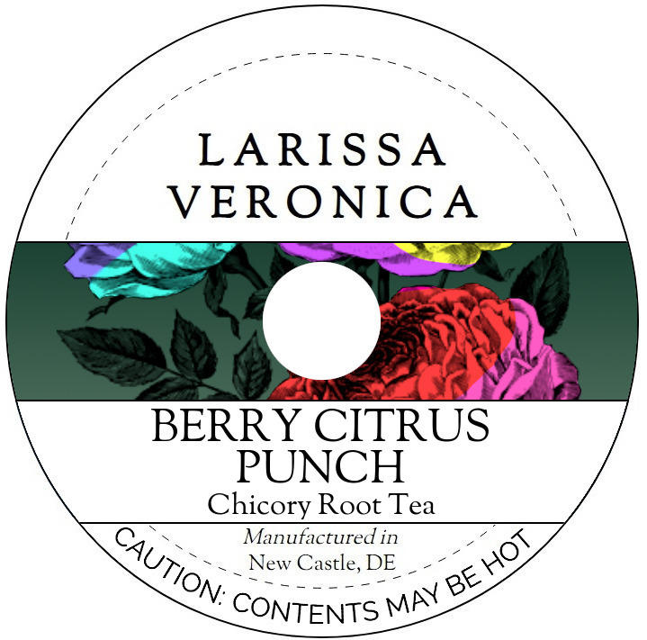 Berry Citrus Punch Chicory Root Tea <BR>(Single Serve K-Cup Pods)