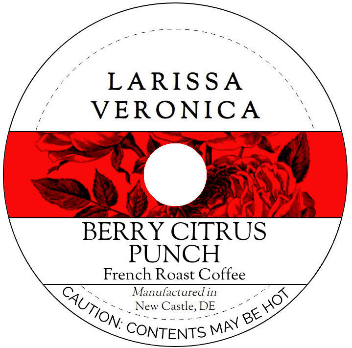 Berry Citrus Punch French Roast Coffee <BR>(Single Serve K-Cup Pods)