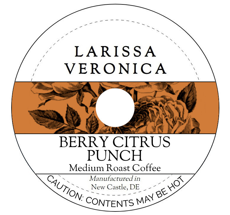 Berry Citrus Punch Medium Roast Coffee <BR>(Single Serve K-Cup Pods)