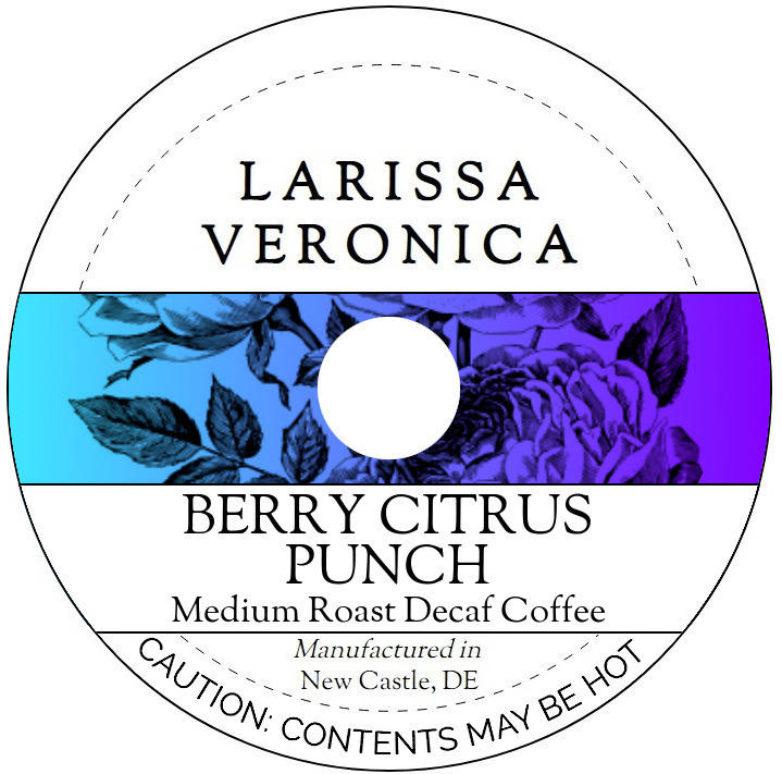 Berry Citrus Punch Medium Roast Decaf Coffee <BR>(Single Serve K-Cup Pods)