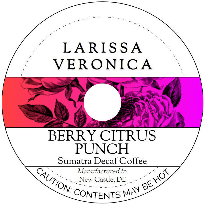 Berry Citrus Punch Sumatra Decaf Coffee <BR>(Single Serve K-Cup Pods)