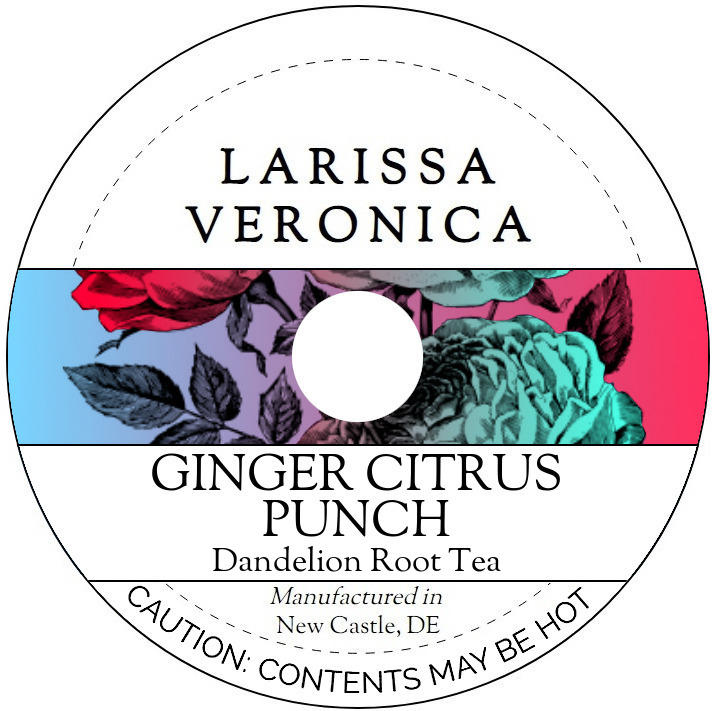 Ginger Citrus Punch Dandelion Root Tea <BR>(Single Serve K-Cup Pods)