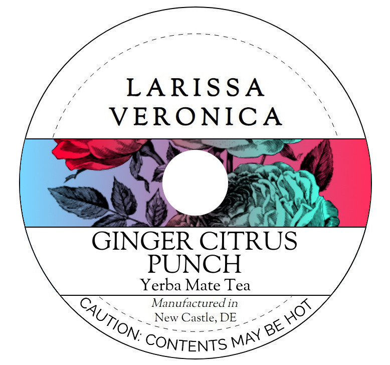 Ginger Citrus Punch Yerba Mate Tea <BR>(Single Serve K-Cup Pods)