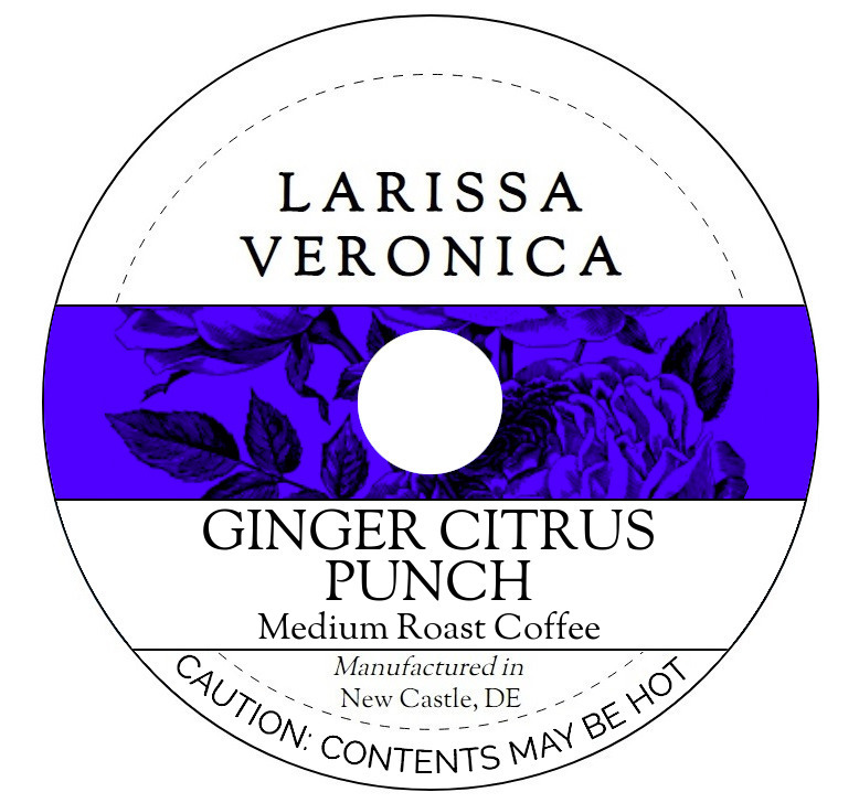 Ginger Citrus Punch Medium Roast Coffee <BR>(Single Serve K-Cup Pods)
