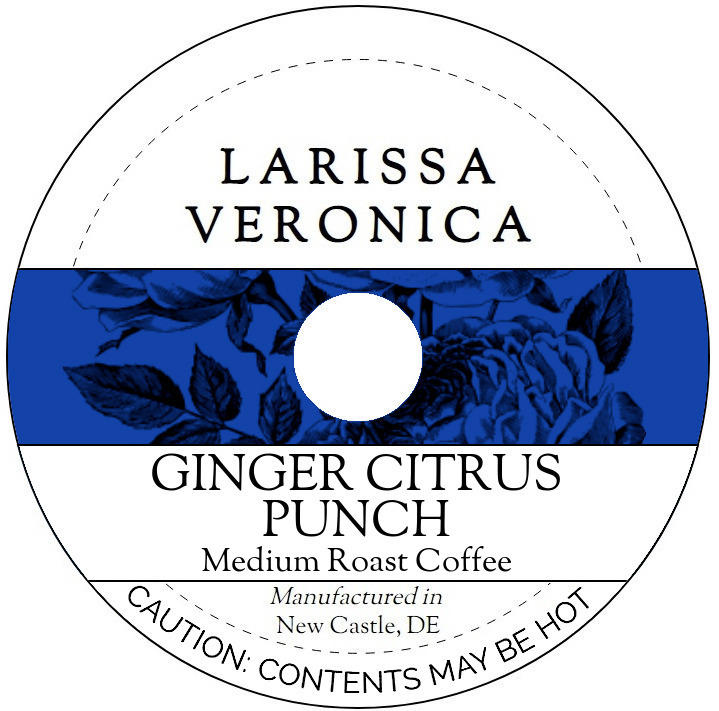 Ginger Citrus Punch Medium Roast Coffee <BR>(Single Serve K-Cup Pods)