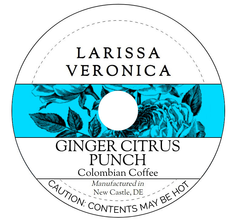 Ginger Citrus Punch Colombian Coffee <BR>(Single Serve K-Cup Pods)