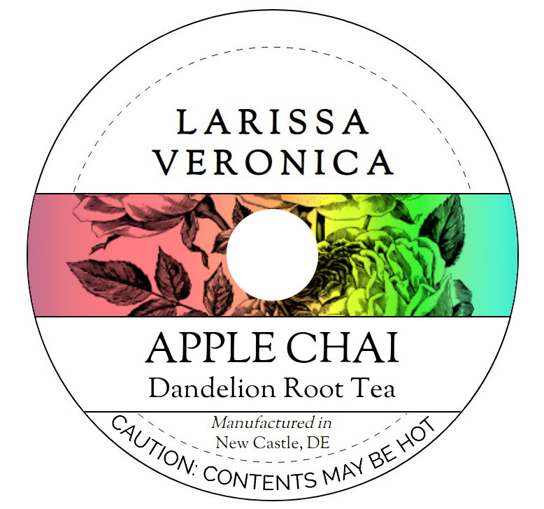 Apple Chai Dandelion Root Tea <BR>(Single Serve K-Cup Pods)
