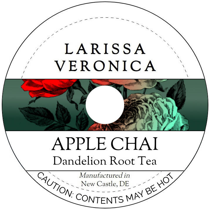 Apple Chai Dandelion Root Tea <BR>(Single Serve K-Cup Pods)