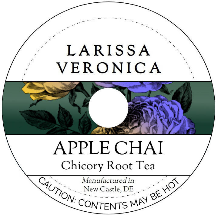 Apple Chai Chicory Root Tea <BR>(Single Serve K-Cup Pods)