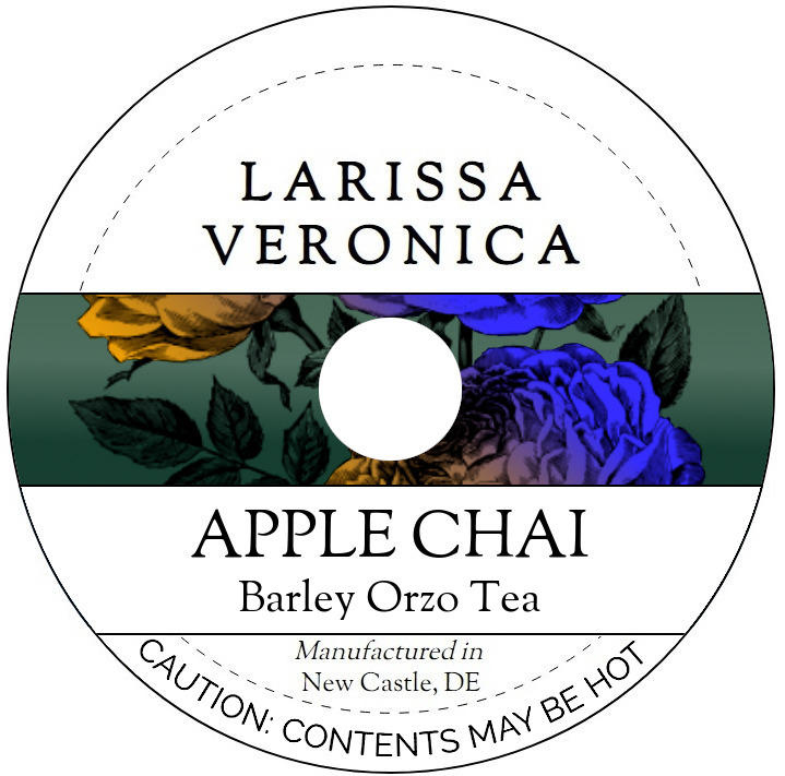 Apple Chai Barley Orzo Tea <BR>(Single Serve K-Cup Pods)