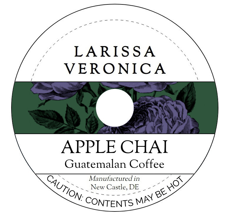 Apple Chai Guatemalan Coffee <BR>(Single Serve K-Cup Pods)