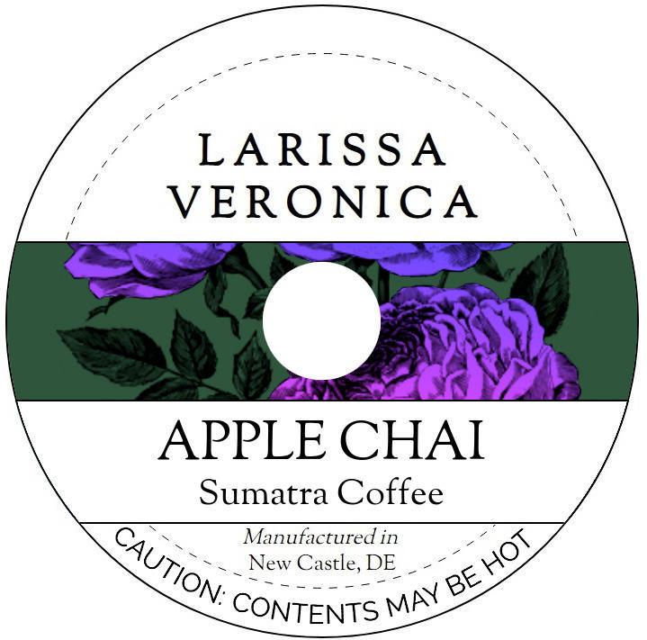 Apple Chai Sumatra Coffee <BR>(Single Serve K-Cup Pods)