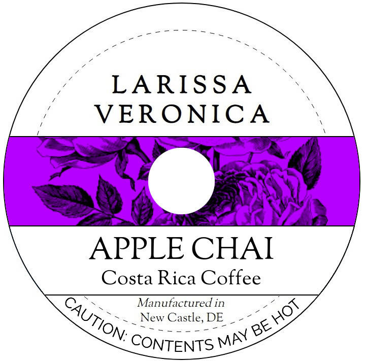 Apple Chai Costa Rica Coffee <BR>(Single Serve K-Cup Pods)