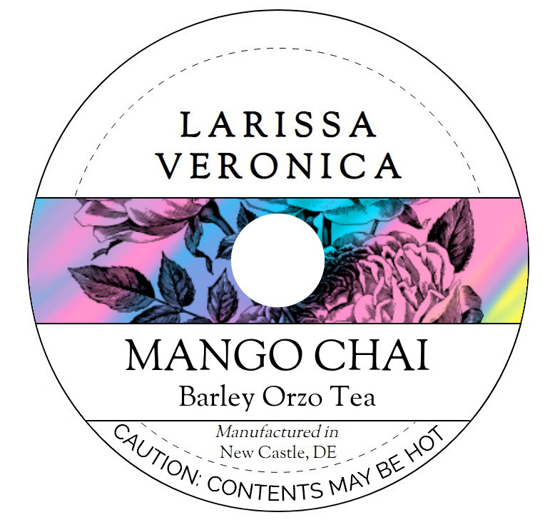 Mango Chai Barley Orzo Tea <BR>(Single Serve K-Cup Pods)