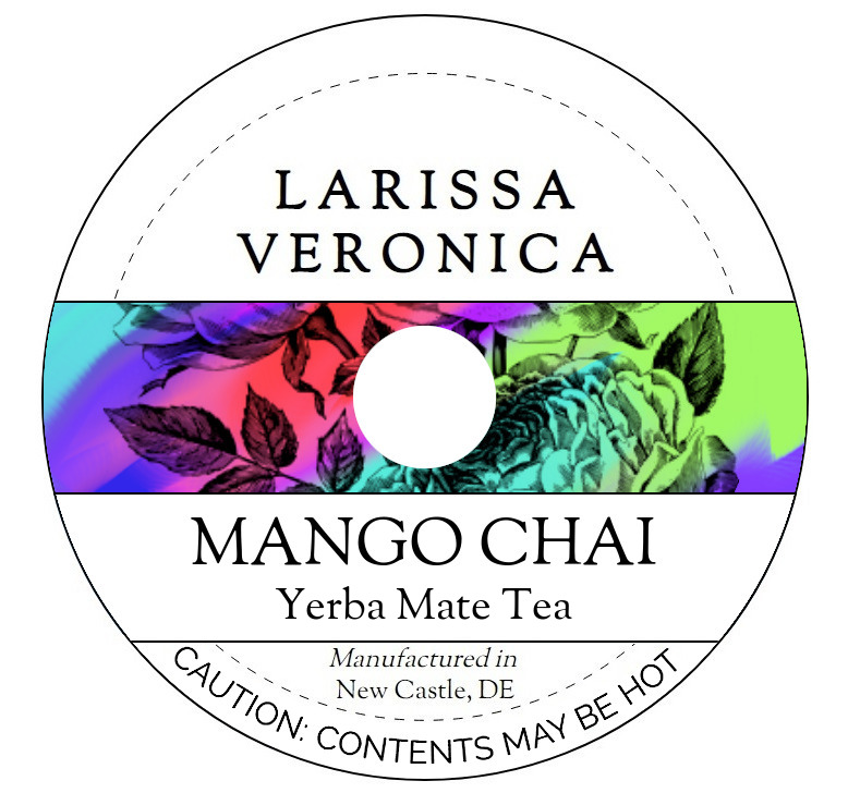 Mango Chai Yerba Mate Tea <BR>(Single Serve K-Cup Pods)