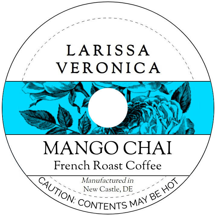 Mango Chai French Roast Coffee <BR>(Single Serve K-Cup Pods)