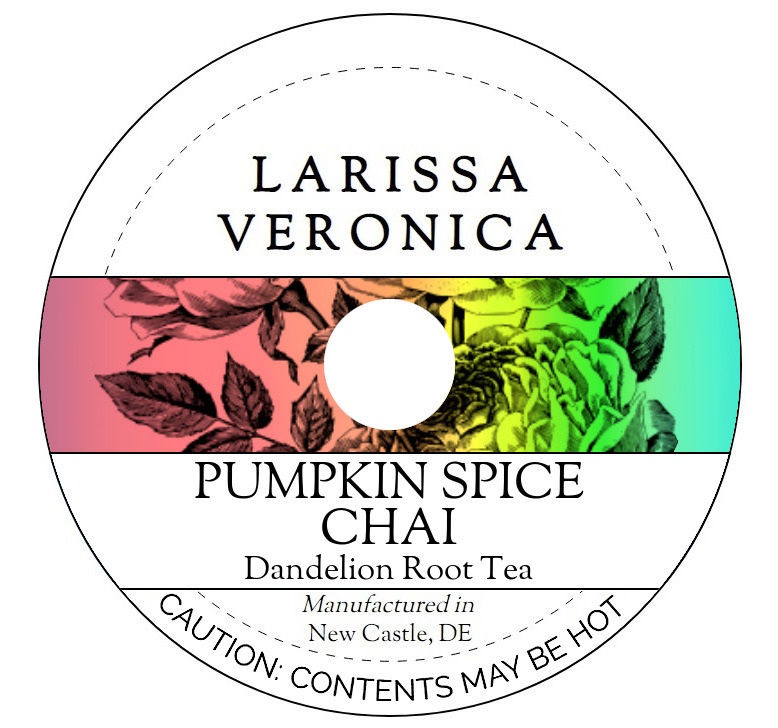 Pumpkin Spice Chai Dandelion Root Tea <BR>(Single Serve K-Cup Pods)