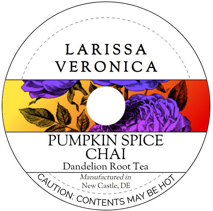 Pumpkin Spice Chai Dandelion Root Tea <BR>(Single Serve K-Cup Pods)