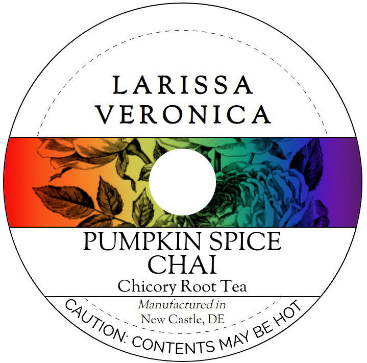 Pumpkin Spice Chai Chicory Root Tea <BR>(Single Serve K-Cup Pods)