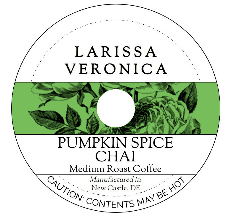 Pumpkin Spice Chai Medium Roast Coffee <BR>(Single Serve K-Cup Pods)