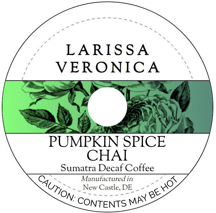 Pumpkin Spice Chai Sumatra Decaf Coffee <BR>(Single Serve K-Cup Pods)