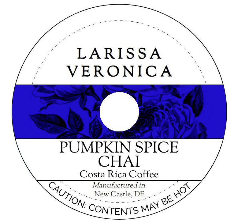 Pumpkin Spice Chai Costa Rica Coffee <BR>(Single Serve K-Cup Pods)