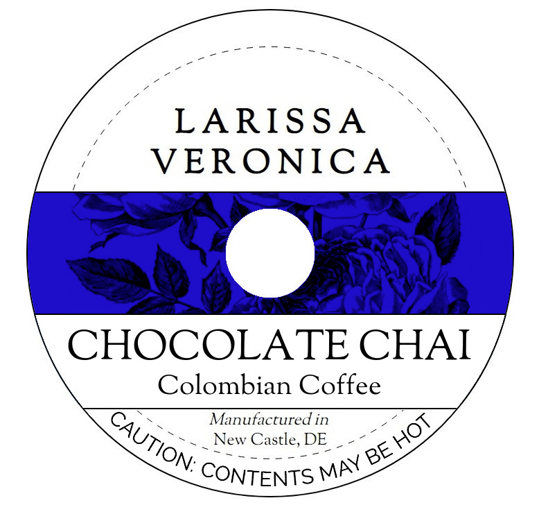 Chocolate Chai Colombian Coffee <BR>(Single Serve K-Cup Pods)