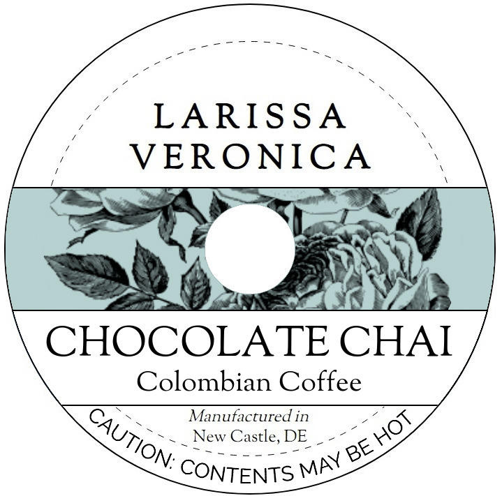 Chocolate Chai Colombian Coffee <BR>(Single Serve K-Cup Pods)