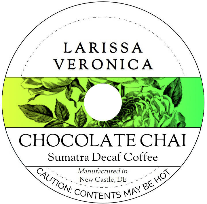 Chocolate Chai Sumatra Decaf Coffee <BR>(Single Serve K-Cup Pods)