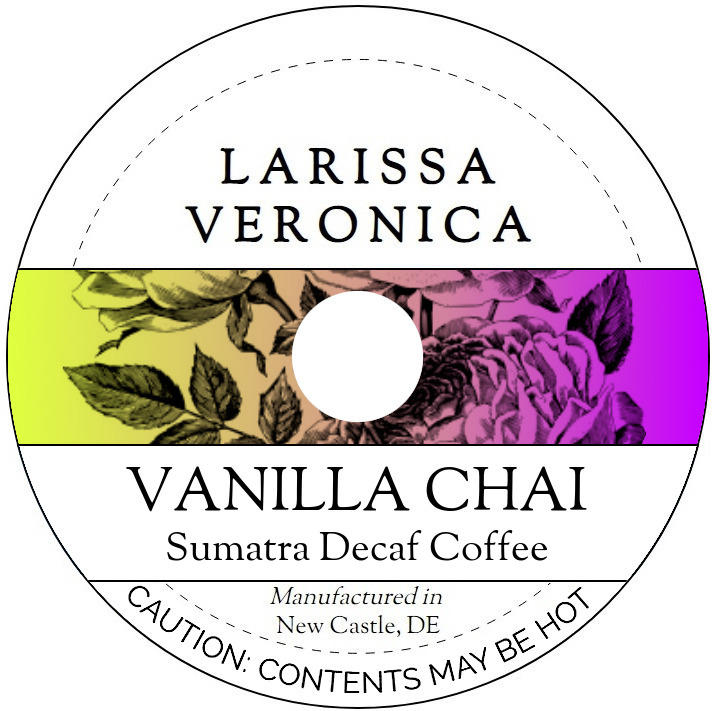 Vanilla Chai Sumatra Decaf Coffee <BR>(Single Serve K-Cup Pods)