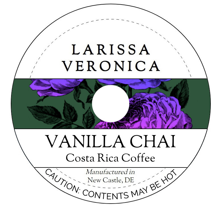 Vanilla Chai Costa Rica Coffee <BR>(Single Serve K-Cup Pods)